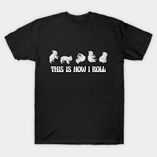 Funny Koala Gift Kids This Is How I Roll Koala T-Shirt